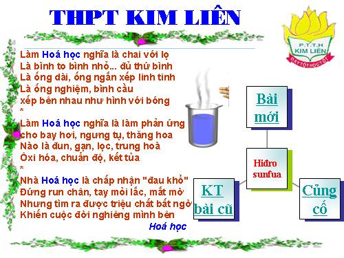 Bài 32. Hiđro sunfua - Lưu huỳnh đioxit