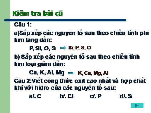 Bài 10. Ý nghĩa của bảng tuần hoàn các nguyên tố hoá học