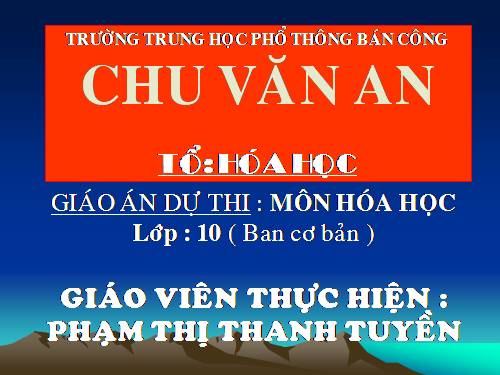 Bài 24. Sơ lược về hợp chất có oxi của clo