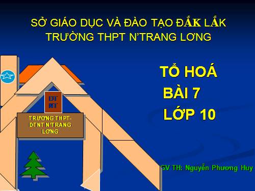 Bài 7. Bảng tuần hoàn các nguyên tố hoá học