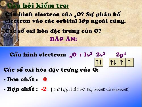 Bài 29. Oxi - Ozon