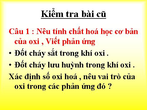 Bài 30. Lưu huỳnh