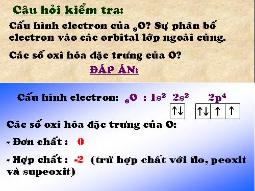 Bài 29. Oxi - Ozon