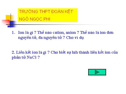 Bài 13. Liên kết cộng hoá trị