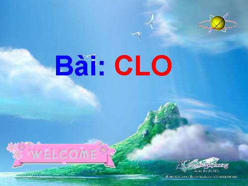 Bài 22. Clo