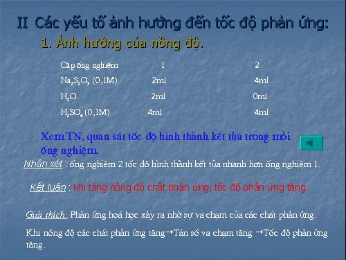 Bài 36. Tốc độ phản ứng hoá học