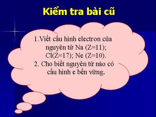 Bài 12. Liên kết ion - Tinh thể ion