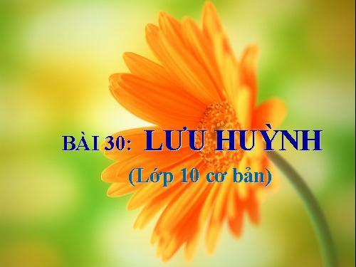 Bài 30. Lưu huỳnh