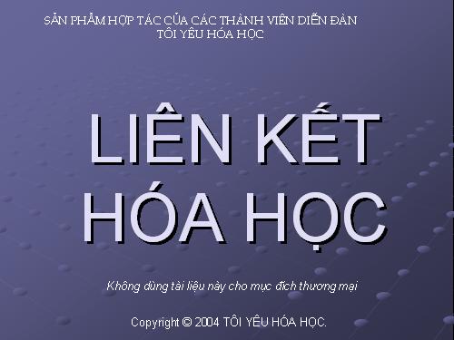 Bài 16. Luyện tập: Liên kết hoá học