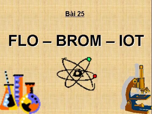 Bài 25. Flo - Brom - lot