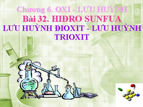 Bài 32. Hiđro sunfua - Lưu huỳnh đioxit