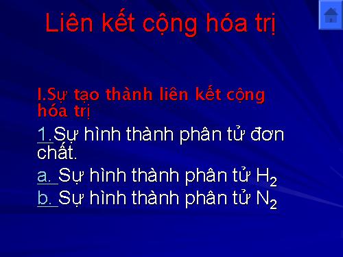 Bài 13. Liên kết cộng hoá trị