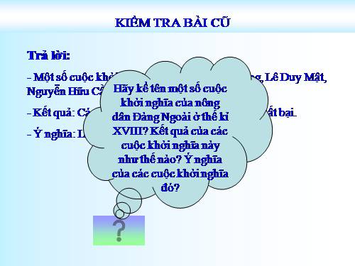 Bài 24. Khởi nghĩa nông dân Đàng Ngoài thế kỉ XVIII