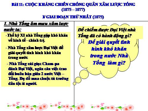 Bài 11. Cuộc kháng chiến chống quân xâm lược Tống (1075 - 1077)