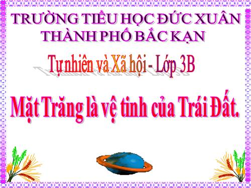 Bài 62. Mặt Trăng là vệ tinh của Trái Đất