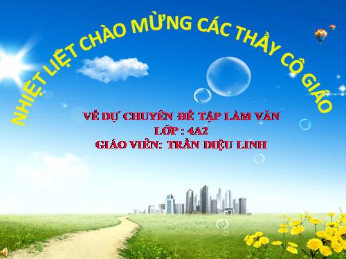 Tuần 22-23. Luyện tập miêu tả các bộ phận của cây cối