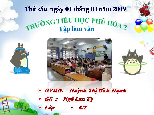 Tuần 19. Luyện tập xây dựng mở bài trong bài văn miêu tả đồ vật