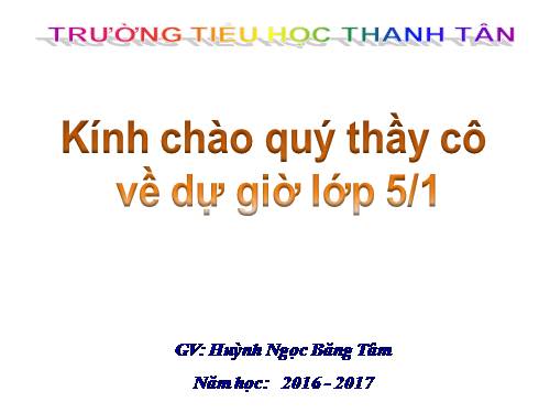 Bài 13. Thà hi sinh tất cả, chứ nhất định không chịu mất nước