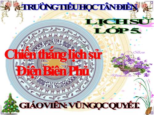 Bài 17. Chiến thắng lịch sử Điện Biên Phủ