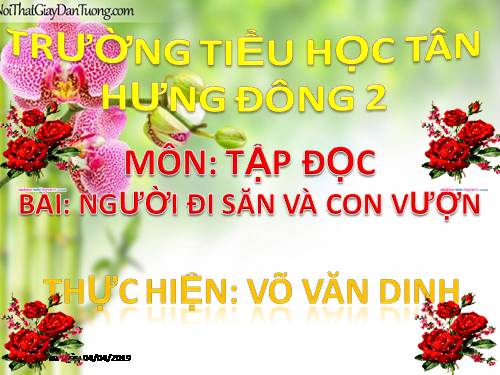 Tuần 32. Người đi săn và con vượn