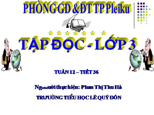 Tuần 12. Cảnh đẹp non sông