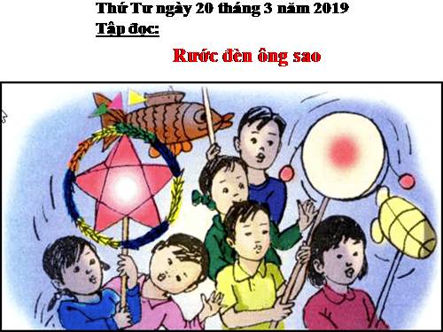 Tuần 26. Rước đèn ông sao