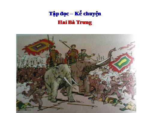 Tuần 19. Hai Bà Trưng