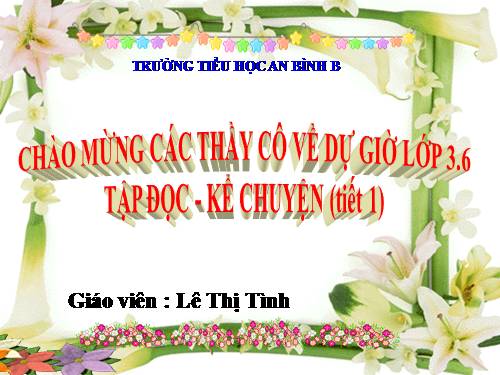 Tuần 8. Các em nhỏ và cụ già