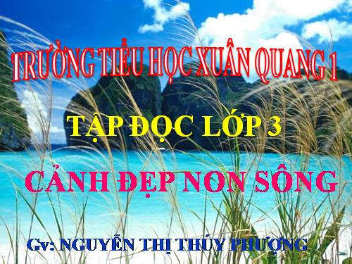 Tuần 12. Cảnh đẹp non sông