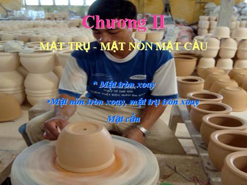 HINH CHUONG II - MAT NON MAT TRU MAT CAU