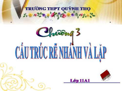 Bài 9. Cấu trúc rẽ nhánh