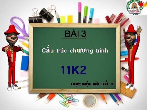 Bài 3. Cấu trúc chương trình