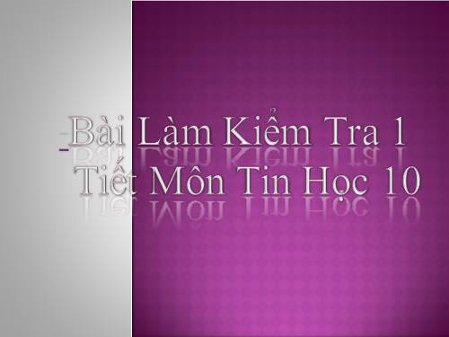 Bài 1. hướng dẩn làm bài tập về cách truy cập mạng