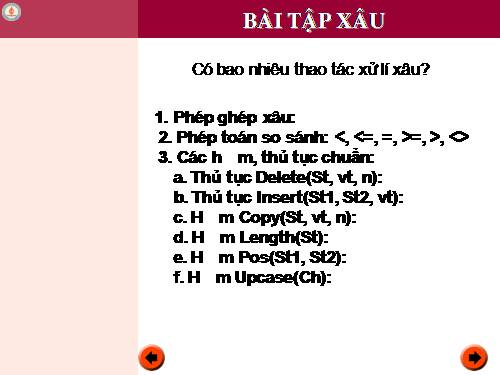 Bài tập và thực hành 5