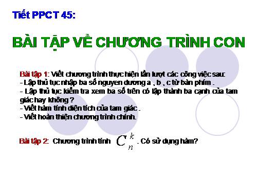 Bài tập và thực hành 6