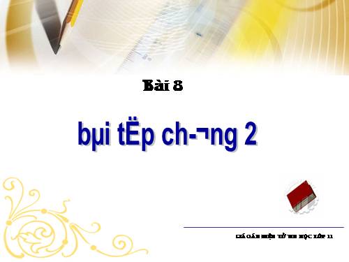 Bài tập và thực hành 1