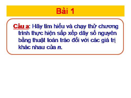 Bài tập và thực hành 4