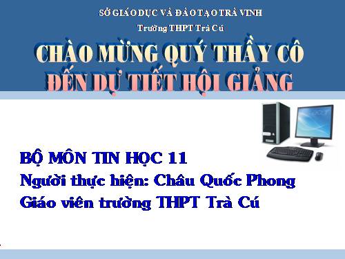 Bài 18. Ví dụ về cách viết và sử dụng chương trình con