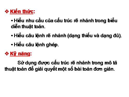 Thao Giảng Cấu Trúc Rẽ Nhánh(LecterMaker)