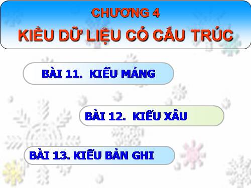 Bài 12. Kiểu xâu