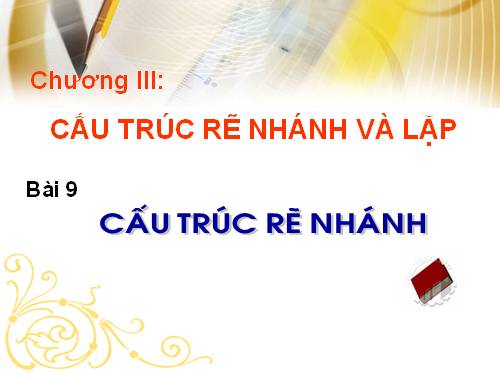 Bài 9. Cấu trúc rẽ nhánh