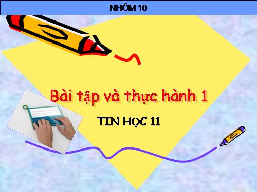 Bài tập và thực hành 1