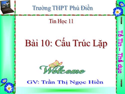 Bài 10. Cấu trúc lặp