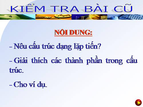 Bài 10. Cấu trúc lặp