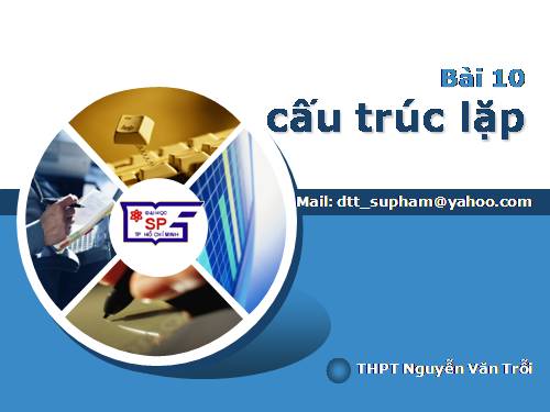 Bài 10. Cấu trúc lặp