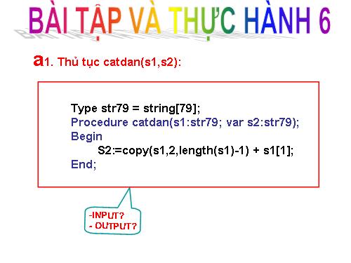 Bài tập và thực hành 6