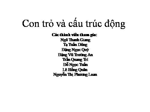 Con trỏ