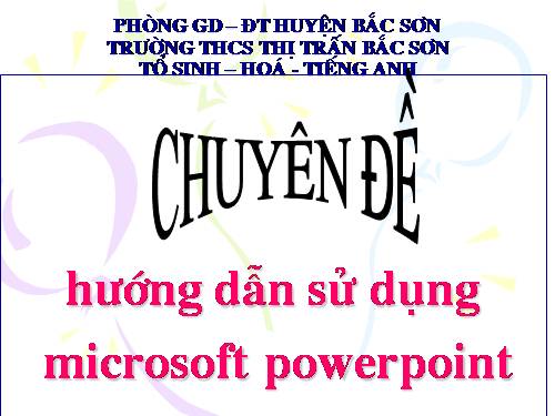 chuyen de huong dan soan ga dt