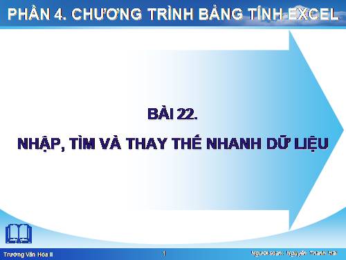 NGHE11_Bai22_NhapTimVaThayTheNhanhDuLieu