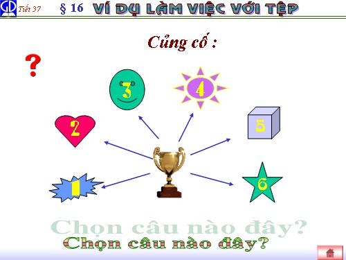 Bài 16. Ví dụ làm việc với tệp